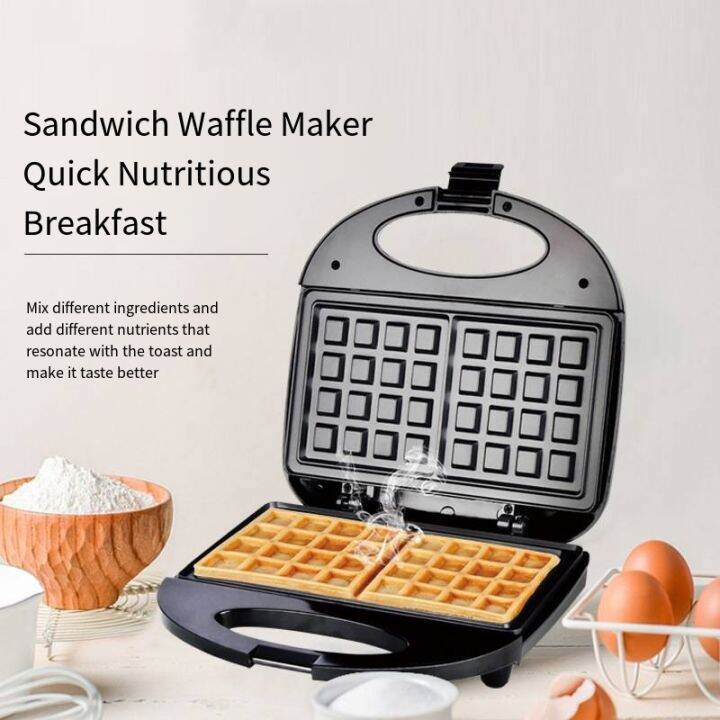 Waffle Maker Multifunction Sandwich Maker NonStick Coated Waffle Maker
