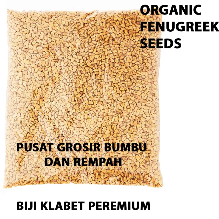 Biji Klabet 500 Gram Halba Methi Seeds Fenugreek Halba Export