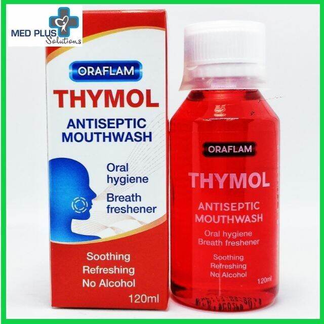 Thymol Oraflam Antiseptic Mouthwash Lazada