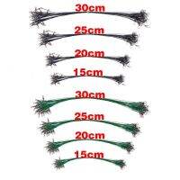 15/20/25/30cm Fishing Line Lots Steel Wire Leader with Swivel Anti-bite Fishing Lure Accessories Leash Pike Bass Tools