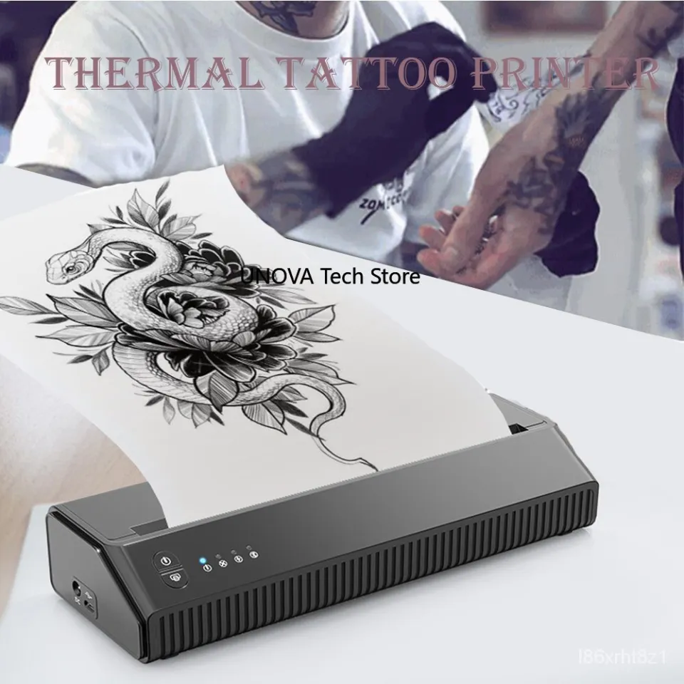 Tattoo Stencil Transfer Printer Machine Portable Thermal Stencil