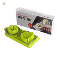 EWYT สแตนเลสที่ตัดไข่2 In 1 Egg Divider Multifunctional คู่มือครัวตัดสำหรับไข่และผลไม้