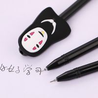 24PCs Spirited Away Cartoon No Face Man Gel Pens set Student Cartoons Writing Tools Office Stationery School Supplies Wholesale