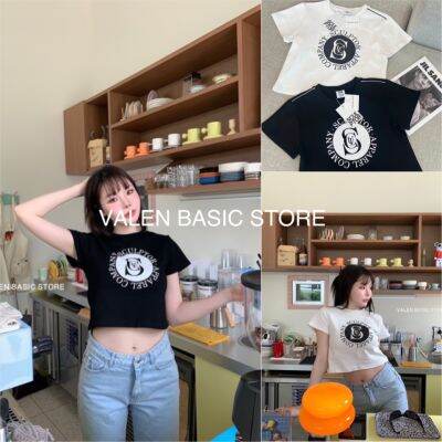 Sculptor Crop Top  เสื้อครอป พิมพ์ลาย คมชัด