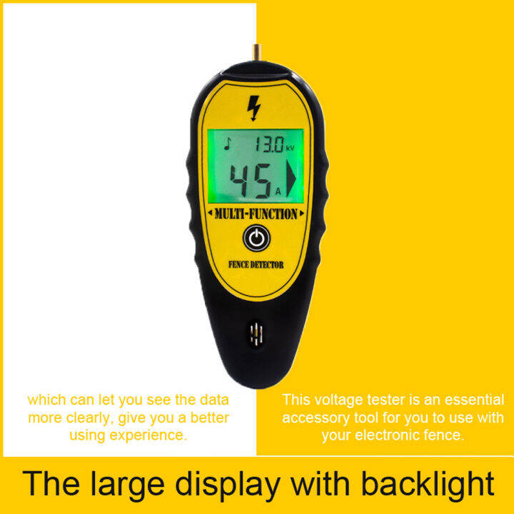 200-15000v-ranch-fence-digital-display-voltege-current-current-direction-tester-farm-electronic-fence-fault-finder-current-direction-measuring-lcd-backlight-display-with-storage-bag