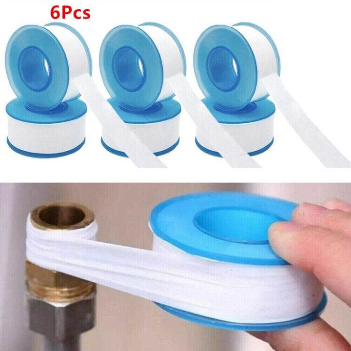 3pcs-ptfe-plumbing-thread-seal-tape-oil-free-leakproof-sewer-plug-water-pipe-faucet-repair-tool-adhesives-sealants