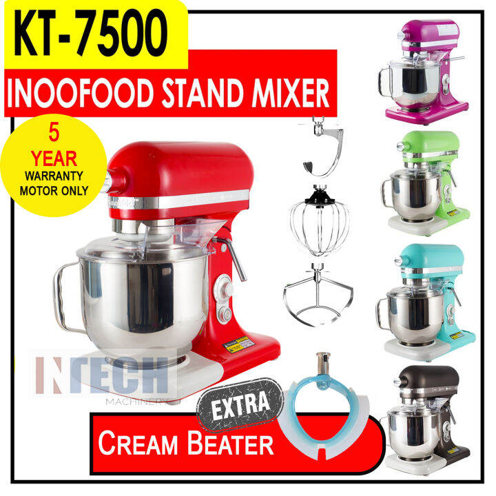 INNOFOOD KT7500 HEAVY DUTY STAND MIXER (KT7500) Lazada