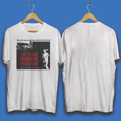 The Texas Chainsaw Massacre TShirt White Movie Promo