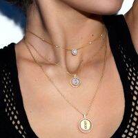 Classic French Luxury Brand Jewelry Rotatable Geometric Womens Lucky Amulet Necklace 925 Sterling Silver Noble Jewelry