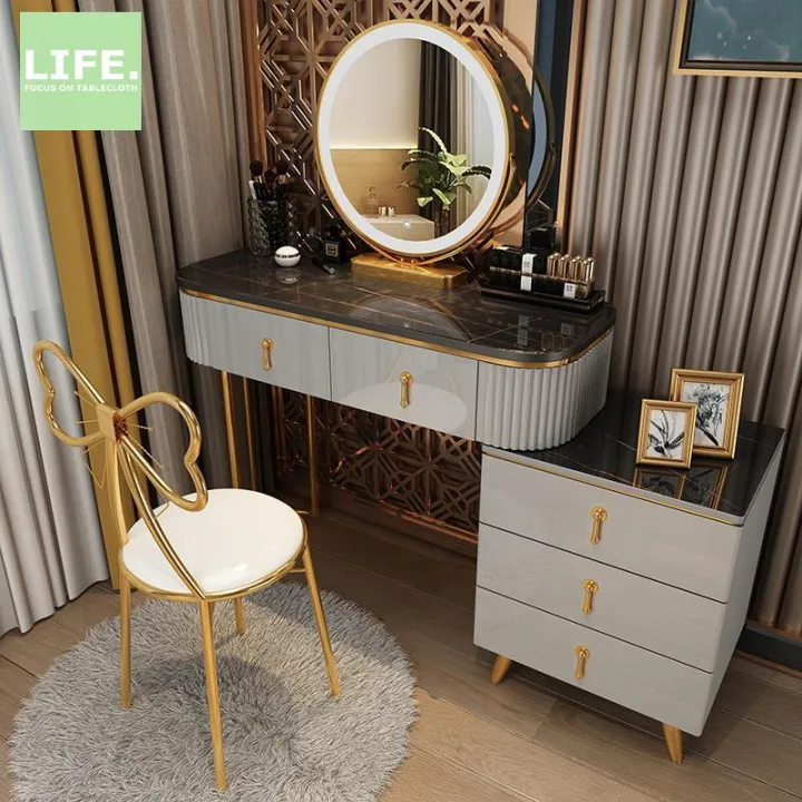 LIFE Light Luxury Modern Minimalist Highend Dressing Table Bedroom
