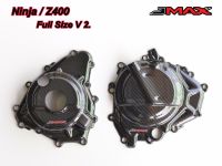 ครอบเครื่อง Ninja400 Z400 Size Full JMAX ตรงรุ่น ลายฟิล์มคาร์บอน 6D