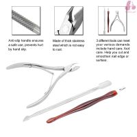 【fagi】3Pcs Stainless Steel Nail Clipper Kit Nail Tools Manicure &amp; Pedicure Set Professional Travel &amp; Grooming Kit