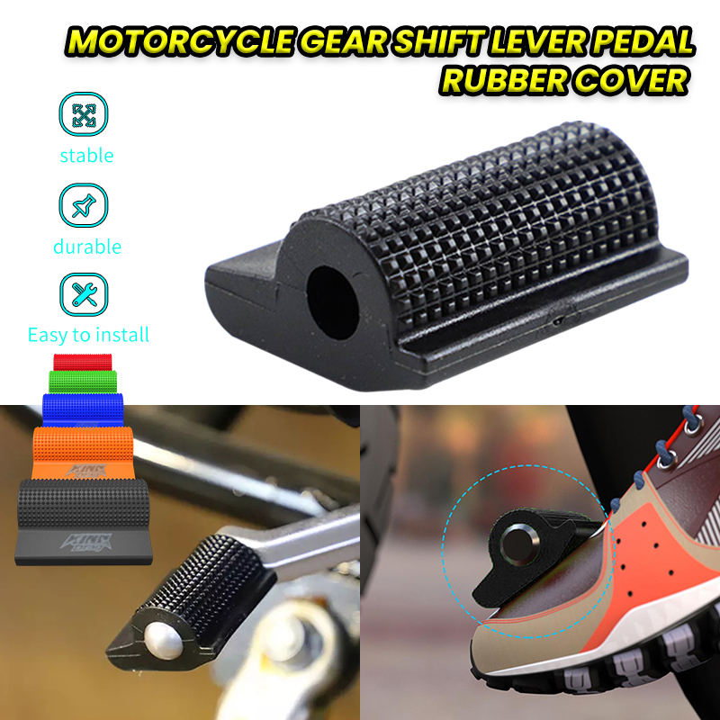 Not application Universal Motorcycle Gear Shift Lever Rubber Cover Pedal Cover Shoe Protector Motorcycle Accessories 