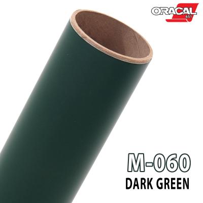 Oracal 651 M060 สติ๊กเกอร์ด้านสีเขียวแก่ ติดรถยนต์ (30cm.x126cm.)