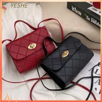 YESHE เทรนด์ใหม่ สำหรับผู้หญิง สำหรับผู้หญิง กระเป๋า Crossbody กระเป๋าแมสเซนเจอร์ใบเล็ก กระเป๋าถือมินิ กระเป๋าสะพายไหล่แบบสั้น