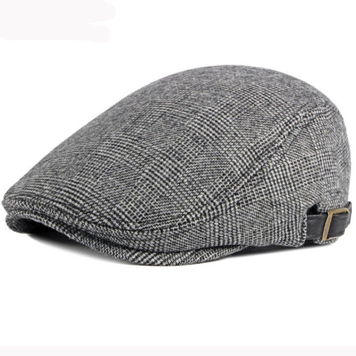 ht2888-berets-men-high-quality-autumn-winter-wool-hat-striped-ivy-newsboy-flat-cap-artist-painter-hat-male-adjustable-beret-cap