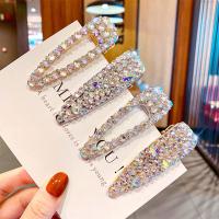 【YF】◊✻  New Luxury Rhinestones Gold Hairpins Hair Barrettes Headband Fashion Accessories