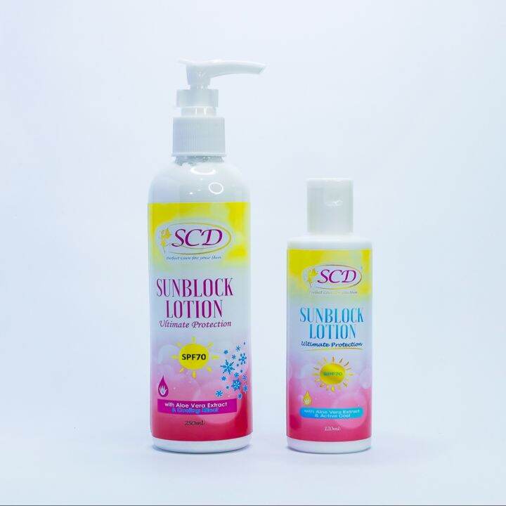 SCD Sunblock Lotion Ultimate Protection SPF70 with Cooling Effect