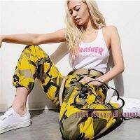 codHFRTUJDTR6YJR OED-Fashin สตรีกางเกง Camo กางเกงทหารกองทัพบก Combat Camouflage Jeans