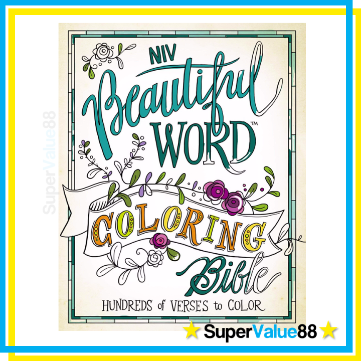 NIV Beautiful Word Coloring Bible (Hardcover) - Hundreds of Verses to