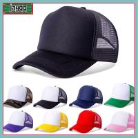 JAYQQ ปรับได้ ตาข่าย หมวกฤดูร้อน Sunhat หมวกแก๊ป หมวก trucker หมวกเบสบอล