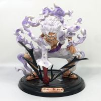 21cm Anime One Piece POP Max Luffy Gear 5 Sun God Nika PVC Action Figurine Statue Model Doll Toys for Children Gift