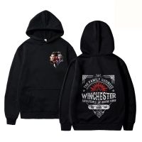 Supernatural Winchester Bros Sam Dean Hoodies Men Women Hooded Pullover Sweatershirt Student Hip Hop Hoddie Sweatshirts