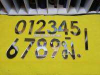 ตัวเลขอะคริลิคสีเงินกระจกเงา สูง8เซ็น. หนา2มิล มีฟิล์มใสเคลือบกันรอย ลอกออกได้เมื่อติดตั้งเสร็จ