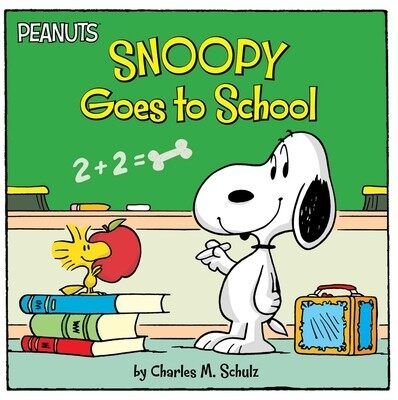 Snoopy goes to school Nutcracker Snoopy went to school to enlighten children aged 3-5 years old on paper. Childrens English reading cognition English original