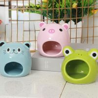 Summer Hamster House Ceramic Pet Bed Small Animal Nest For Rodent Chinchilla Guinea Pig Rat Hedgehog Beds