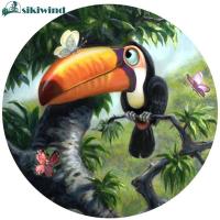 เจาะเต็มรอบ DIY 5D ภาพวาดเพชรศิลปะหัตถกรรมตกแต่งบ้าน Toucan