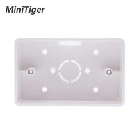 bklnlk✱▣❍  Minitiger External Mounting 117mmx72mmx33mm for 118x72mm and USB Socket Position of Wall