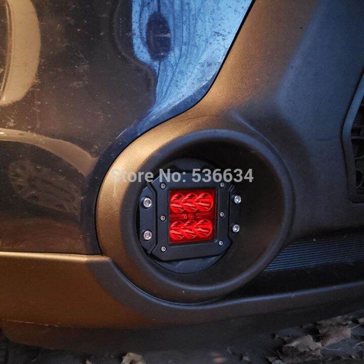 hot-k-ไฟอัตโนมัติไฟขับรถออฟโรดฟลัชเมาต์โคมไฟโต๊ะทำงาน18w-25w-สีแดง-ขาว-เหลืองสำหรับ-suv-4wd-atv-รถบรรทุกรับ