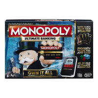 Monopoly Ultimate Banking Edition Credit Card Board Game เกมเศรษฐี ใช้รูดการ์ด บัตรเครดิต บอร์ดเกม ของแท้จาก Hasbro