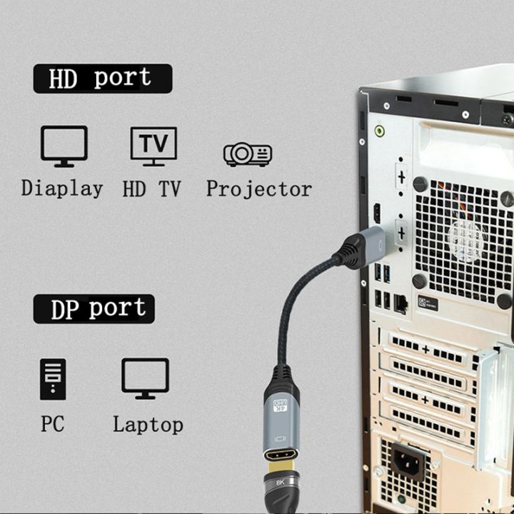 cw-displayport-to-cable-1-2-60hz-120hz-1080p-hdr-earc-for-lapator-ps4-5