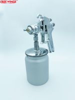 W-71 high atomization paint spray gun for automobile furniture and wood 77 large diameter body painting pneumatic spray gun