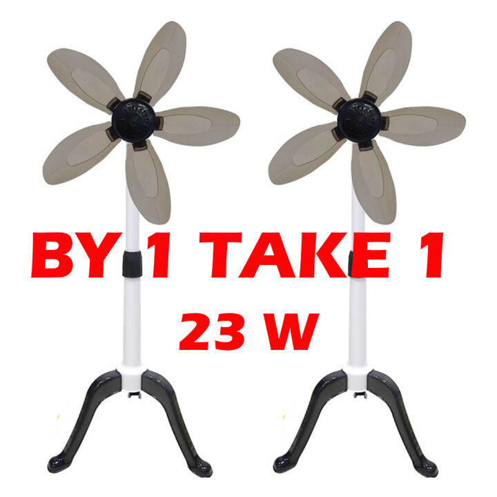 Buy 1 Tkae 1 23W 5 Blades Electric Stand Fan Floor Clip Fan Cooling Fan