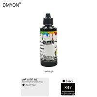 Be Worth DMYON ชุดหมึกเติมปากกาเข้ากันได้สำหรับ337 343 Deskjet 5940 5943 6940 6980 4155 4160 4163 4168 2570 2573เครื่องพิมพ์2575