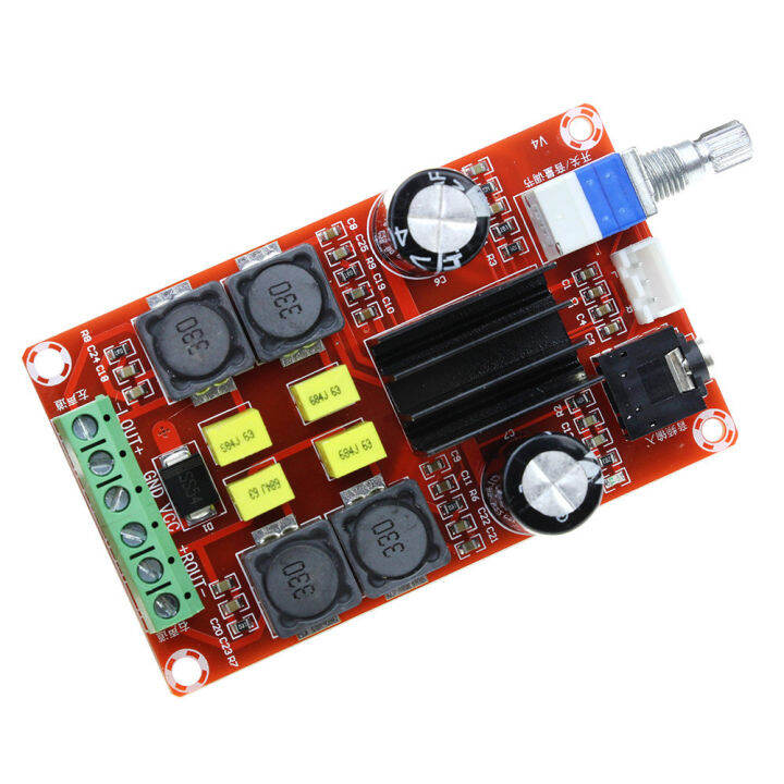 tpa3116d2เครื่องขยายเสียงดิจิตอลบอร์ดสเตอริโอแบบ-dual-channel-overvoltage-ตัวเก็บประจุความจุขนาดใหญ่เครื่องขยายเสียง