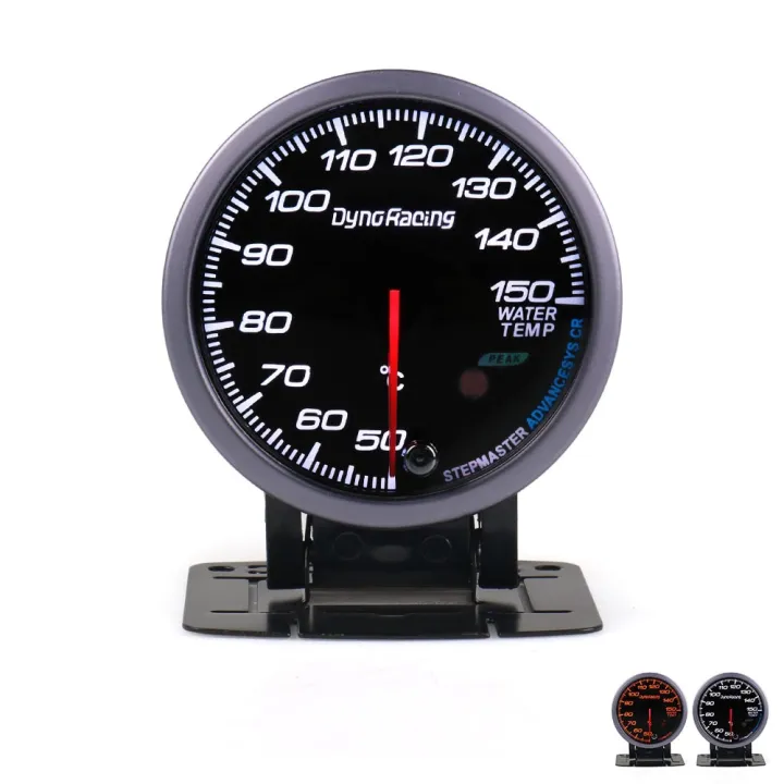 Dynoracing 60MM Black Car Water Temperature Gauges 50150C Water Temp