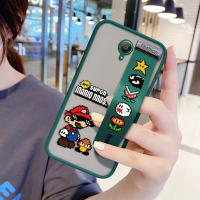 UCUC (สายรัดข้อมือ) เคสมือถือ เคสโทรศัพท์ เคส Xiaomi Redmi Note 2กันกระแทก Frosted กลับการ์ตูน Mario Bros เกมเคสใส่โทรศัพท์ Soft Edge Full ฝาครอบเลนส์ป้องกันเลนส์ Ultra Thin เคสโทรศัพท์