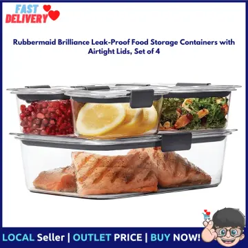 Save on Rubbermaid Brilliance Small Container 100% Leak-Proof 1.3 Cups  Order Online Delivery