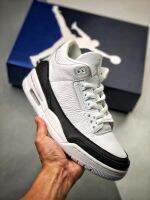 [First Fashion] 【พร้อมส่งของแท้?/ รุ่นนี่ใส่ตรงไซส NIKE Air Jordan 3 แฟชั่น รองเท้ากีฬา（สินค้าพร้อมกล่อง อุปกรณ์ครบ จัดส่งฟรี）