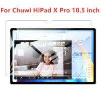 กระจกแท็บเล็ตสำหรับ Chuwi HiPad X Pro 10.51นิ้ว9H + 2.5d หน้าจอกระจกเทมเปอร์ฟิล์มกันรอยสำหรับ Chuwi HiPad XPro