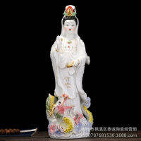 เจ้าแม่กวนอิมนายินรูปปั้นพระที่หยด Guanyin สำหรับการขี่มังกรกองปราบแสดงความเป็นเจ้าแม่กวนอิมหัวมังกร