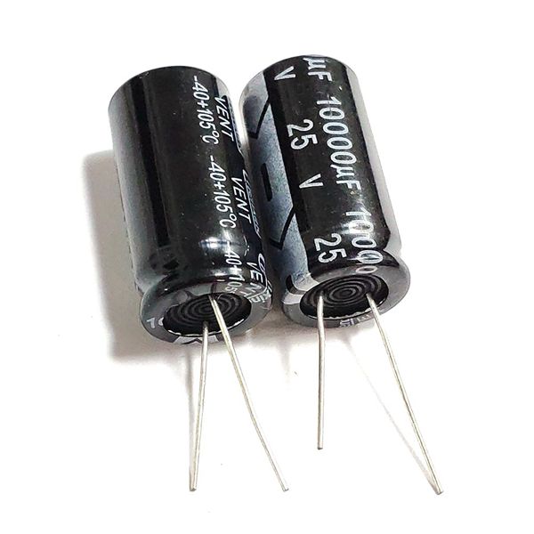 50PCS 330uF 25V 105C 8mm*12mm Radial Electrolytic Capacitors 