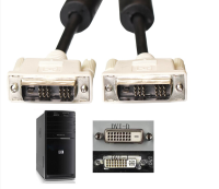 DVI To DVI 18 + 1 DVI D Monitorสายเชื่อมต่อ1.5 Mt