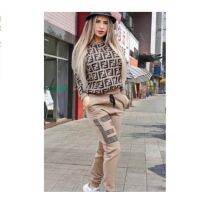 COD DSFGERRTYTRRE Ship it out on 24hours??Ready Stock Ins Fashion Longseleeve Casual Suit Letter Long Pant Hoodie Sport 2pcs Set Wear Women Suit