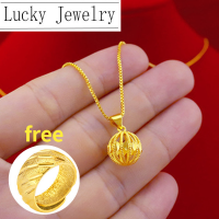 Free Gift 18k Saudi Gold Necklace สร้อยคอผู้หญิง ของขวัญวันแม่ สร้อยทองไม่ลอก ทองปลอมไม่ลอก สร้อยคอทอง1บาท เครื่องประดับ ญ เครื่องประดับ จี้สร้อยคอทอง96 สร้อยทองคำแท้ มีการรับประกันจากผู้ขาย สร้อยคอ สร้อยคอทอง สร้อยคอแฟชั่น