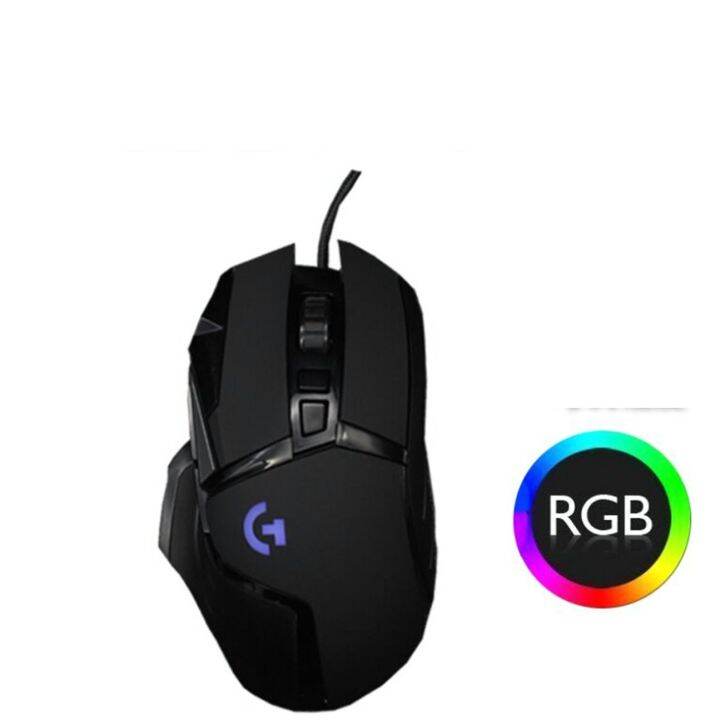 ผู้ขายที่ดีที่สุดการออกแบบตามหลักสรีรศาสตร์-g502แบบมีสายเมาส์กล-rgb-เมาส์สำหรับเล่นเกมส์